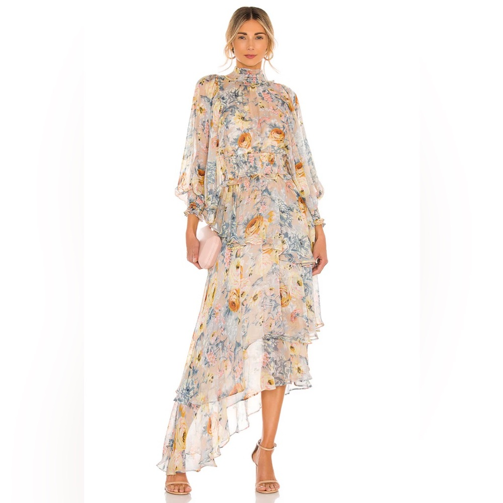Astrid Dress by Elliatt | on Revolve | Floral Dress | Wedding Guest